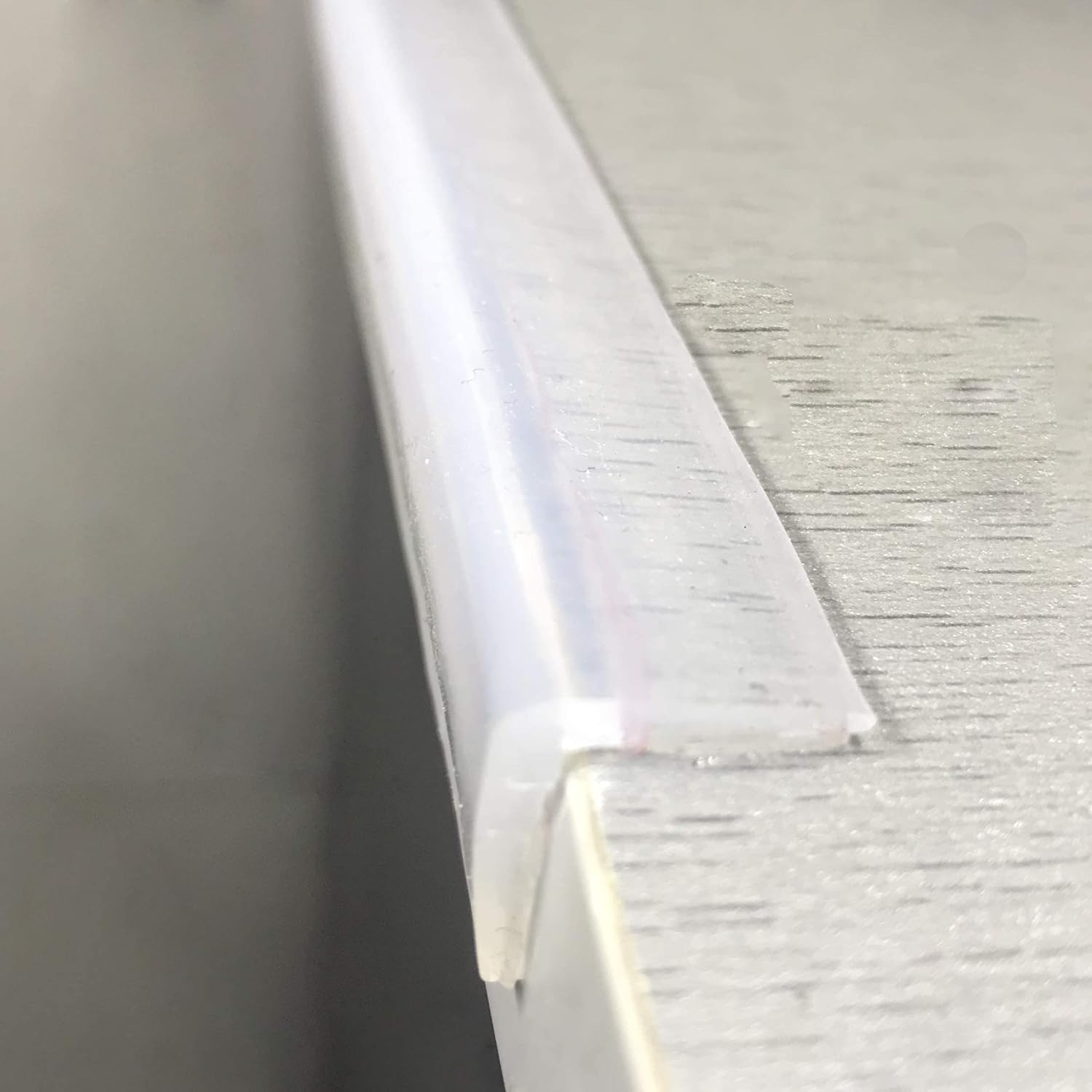 Angloria Edge Protector 100% Silicone, Baby Proofing Clear Table Corners Guards, Pre-Taped Adhesive Soft for Kids Proof Safety, Wall Furniture Bumper