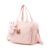 Lushandy Baby Diaper Bag Tote, Mom Bag Crossbody Diaper Bags Baby Travel Bags for Girl Pañaleras Para Bebe (Pink, Small)
