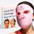 VogueNow LED Light Therapy Mask – FDA-Cleared Device for Wrinkles & Acne – Red Light Therapy for Face with Chin & Lip Coverage – Red, Blue & Near Infrared Facial Skincare Device with 280 LEDs