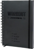Nextnoid Hardcover Fitness Journal Workout Planner for Men & Women – A5(5.7″ x 8.3″) Sturdy Workout Log Book to Track Gym & Home Workouts