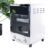 Sterilizer for Nail Tools, 12L Multifunctional High Temperature Cleaning Dry Box Stainless Steel with Temp Control, Tweezer Sterilizer, Stainless Trays, Timer, Nail Salon Equipment