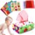 YOGINGO Baby Toys 6 to 12 Months – Tissue Box Toy Montessori for Babies 6-12 Months, Soft Stuffed High Contrast Crinkle Infant Sensory Toys, Boys&Girls Kids Early Learning Gifts
