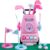 Hapinest Toddler Girl Golf Set, Pink